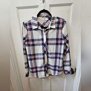 Vineyard Vine's Women's Relaxed Flannel Size 6